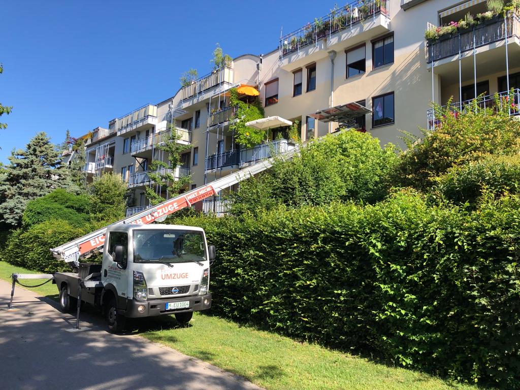 Möbellift Möbelaufzug von Eichenseer Umzüge in München