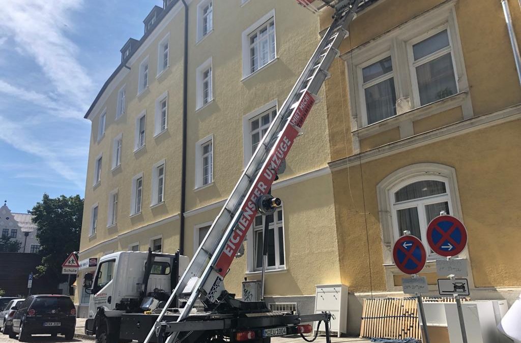 Möbellift Möbelaufzug von Eichenseer Umzüge in München